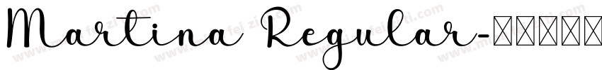 Martina Regular字体转换